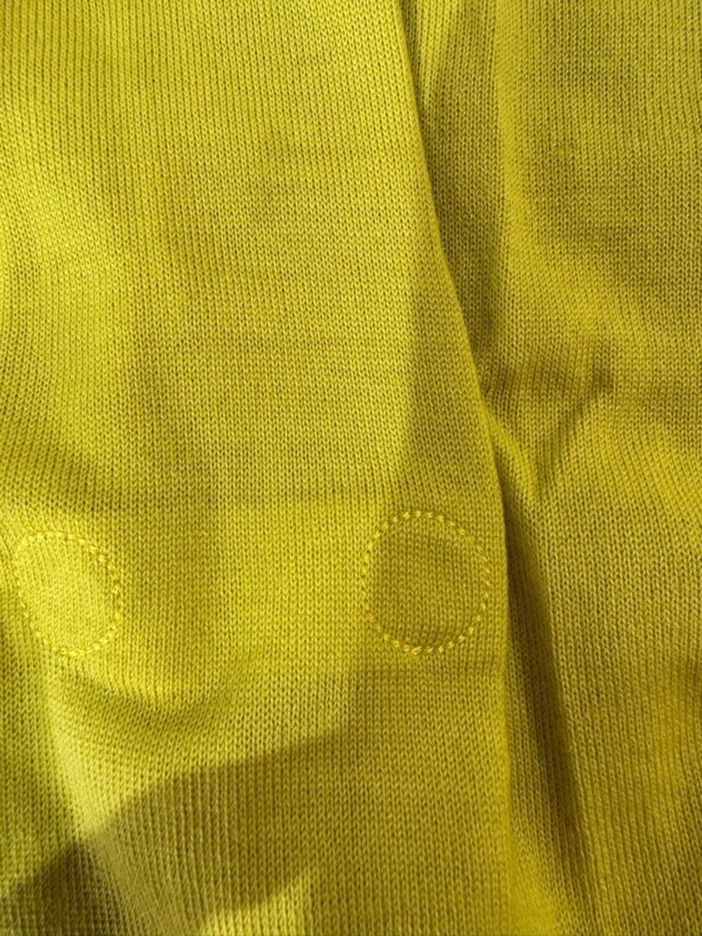 Akris Punto Greenish Yellow Lightweight Wool Cardigan 8 - Picture 7 of 10